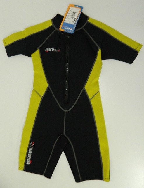 MUTA MARES SHORTY SCOUT Junior 2 2mm giallo fluo Snorkeling Mare 14-15 anni L167 MUTA MARES SHORTY SCOUT Junior 2 2mm giallo fluo Snorkeling Mare 14-15 anni L167
