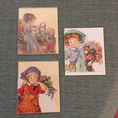 Vintage Unused LISI MARTIN Sweden Small Gift Enclosure Cards with Env., Set of 3