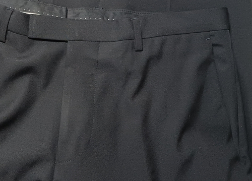 Hugo Boss Suit 40L Current Solid Char-Black - Picture 8 of 9