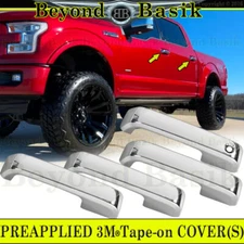 2015 2016 2017 2018 2019 2020 FORD F150 F-150 Chrome Door Handle COVERS No SMKH