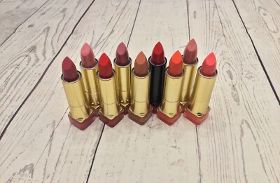 Max Factor Colour Elixir Lippenstift. Full Size. Damen Make-up. Wählen Sie Ihren Farbton.