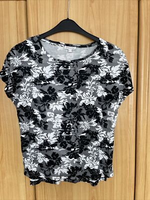 Nice & Chic Shirt schwarz weiß Gr. S