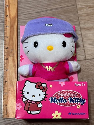 ぬいぐるみ・マスコット 2003USA HelloKitty Nakajima Monkey Plush Hello Kitty Hip Hop Rap 2003 Vintage Plush Nakajima Sanrio Rare | eBay