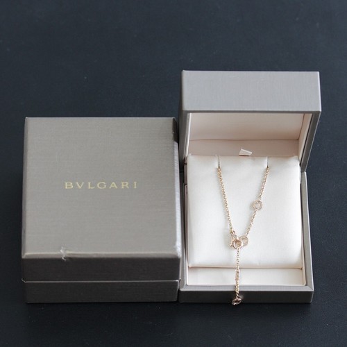 BVLGARI B-zero1 Necklace Pink Gold K18PG box 7.9g E1657 - Picture 6 of 6
