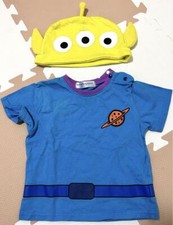 Disney Pixar Toy Story Alien Little Green Men Kids Costume Set Size 90cm