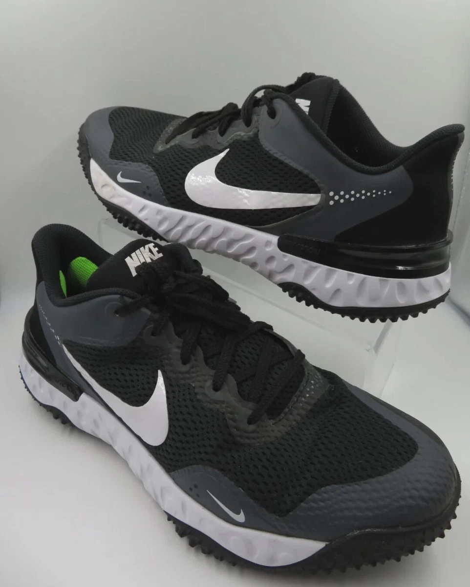 Nike Alpha Huarache Elite 3 Turf Black Iron Grey for Sale