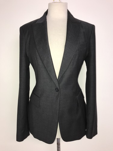T M LEWIN - Ladies DARK GREY WOOL 