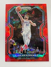 2020-21 Prizm Basketball Red Ice Prizm - Furkan Korkmaz - Philadelphia 76ers