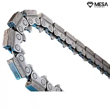 19 inch Concrete Chainsaw Chain for 3/8'' Pitch ICS Chainsaws, Mesa Diamond
