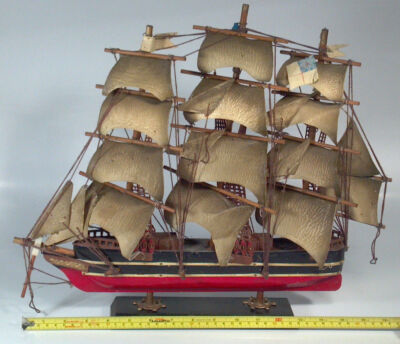 その他 CUTTY SARK 1/100 SCALE 1869 Vintage Cutty Sark 1869 Model Tall Ship Clipper Wood Scale Model