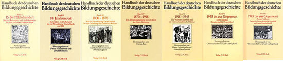 Handbuch Der Deutschen Bildungsgeschichte. 7 Bände Christa Berg