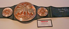 ARN ANDERSON FOUR HORSEMAN TRISTAR/COA SIGNED WRESTLING CHAMPIONSHIP BELT