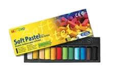Mungyo Inscribe Artists Pastels - 12 Colours - Half Stick Size