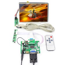 HD VGA LCD Controller Board 7inch 1280X800 IPS LCD With Resistive Touch Panel
