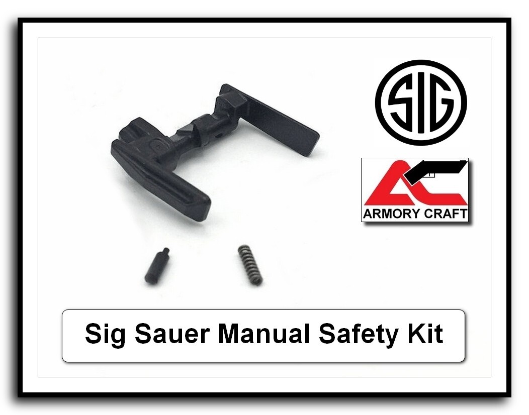 Sauer P365 OEM Manual Safety Kit - 3 Parts - by Armory Craft | eBay