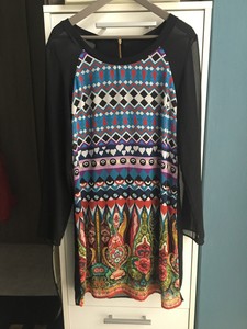 Abito A Maniche Lunghe Desigual Taglia Eur 42 Ebay