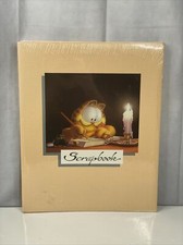 NEW Vintage Garfield Scrapbook Photo Album 15"x12" 20 Pages MADE IN USA