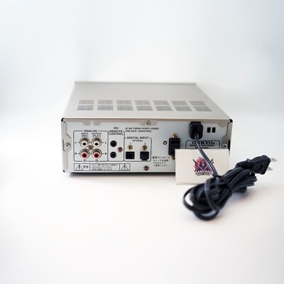 ONKYO オンキョー MD-105FX MDレコーダー 【訳アリ】 ONKYO MD-105FX Hi-MD Mini Disc Recorder Silver From Japan