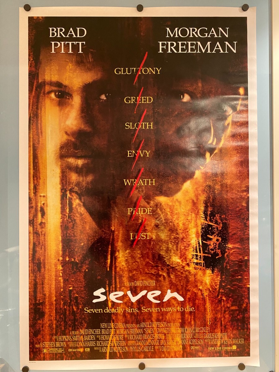 Seven - 1995 - Original S/S Movie Poster 27x41