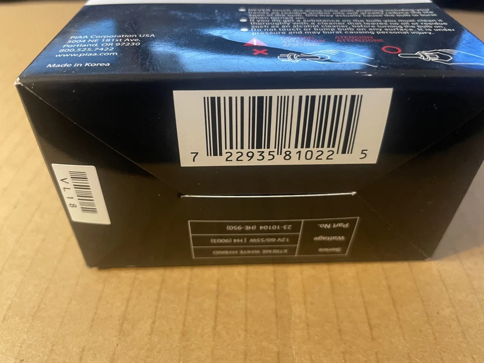 PIAA 23-10104 H4/9003 Xtreme White Hybrid Replacement Bulb - Image 3 of 4