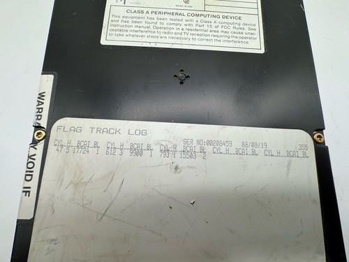 Vintage Magnetic Peripherals 94166-182 77774355 Hard Drive 5.25" -UNTESTED- RARE - Afbeelding 9 van 9