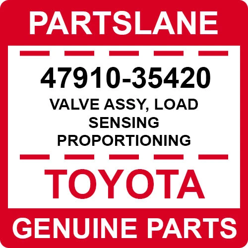 Válvula dosificadora con detección de carga OEM 47910-35420 camioneta Toyota 4Runner 1991-1995 Foto 2 de 4