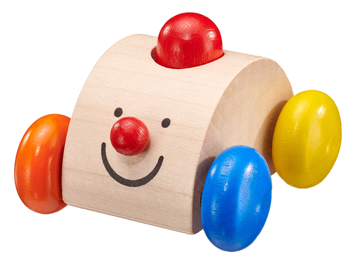 Selecta Baby World Sonato Car Wooden Toy Toddler Play Rolling Toy 61039 - Picture 4 of 9