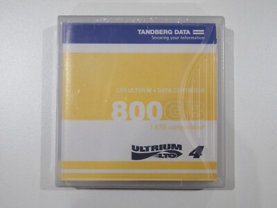 Tandberg Data LTO-4/Ultrium-4 Datenband/Kassette 800GB/1,6TB 433781 NEU