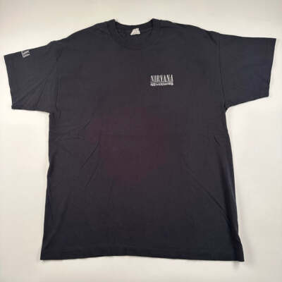 Vintage 90s Nirvana Shirt XL Nevermind | eBay