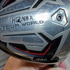 HONMA Tour World TW737 460 Driver 10.5° RH Stiff Graphite 45.5 GREAT SHAPE  w/HC — photo 9