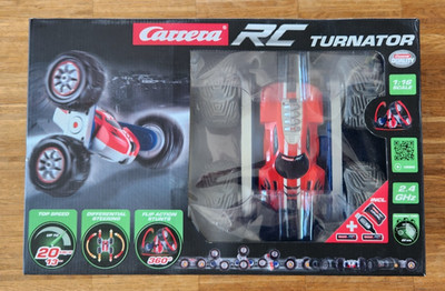 Carrera RC Turnator, ferngesteuertes Stunt Auto, 360 Grad Drehung, Action
