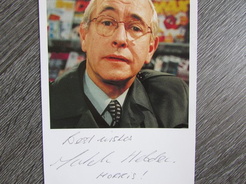 Tarjeta original firmada a mano Malcolm Hebden Norris Cole en Coronation Street - Imagen 4 de 8