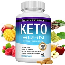 Toplux Keto Burn Pills Ketosis Weight Loss - ...