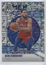 2020-21 Panini Mosaic Men of Mastery Fast Break Prizm Ben Simmons #4 0kz8