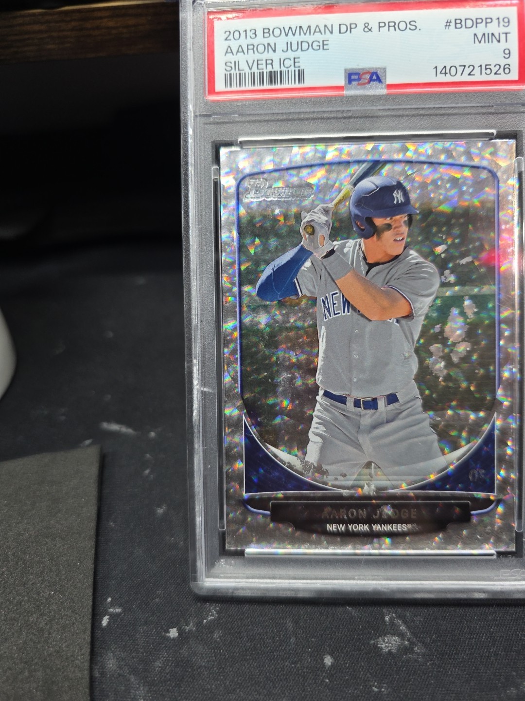 2013 RCBowman DP  Pros PSA 9 Aaron Judge Silver Ice BDPP19 READ DESCRIPT G2U view 7