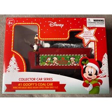 Disney Mickey Holiday Express Train 1 Goofy's Coal Car Collector Series NIB