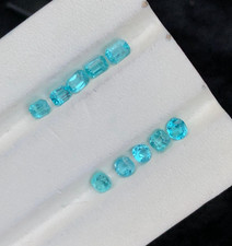 4.65 CT Natural cut Light blue Apatite lo Mixed shape loose gemstone from Brazil