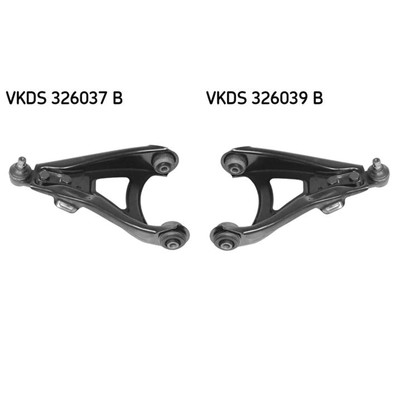 2X SKF QUERLENKER UNTEN VORNE LINKS RECHTS PASSEND FÜR RENAULT MEGANE SCÉNIC
