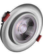 Lighting 4 inch LED Gimbal Recessed Downlight in Nickel, 5000K DGD411205KRDNK