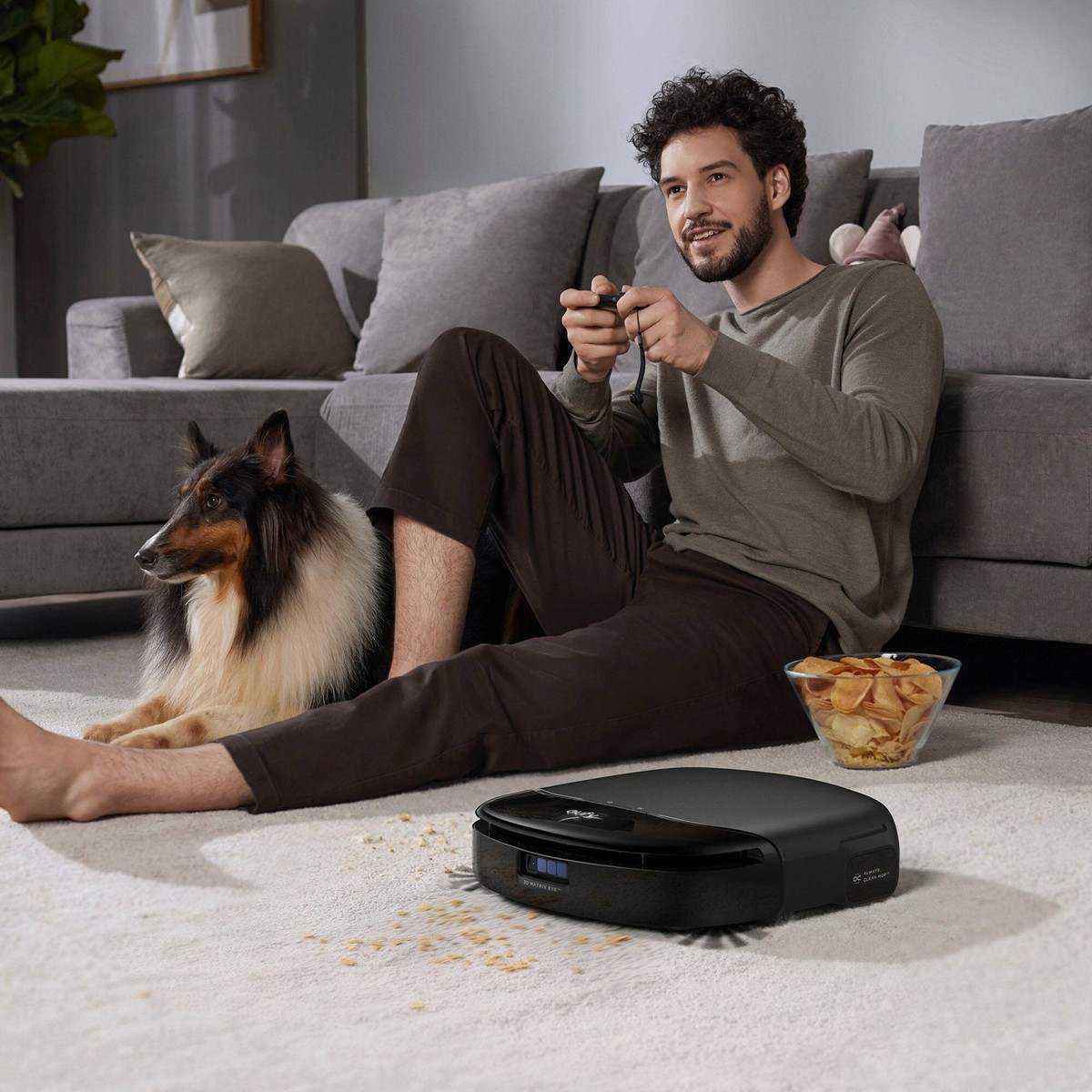 eufy - S1 Pro Omni Wi-Fi Connected Robot Vacuum & Mop with Self 