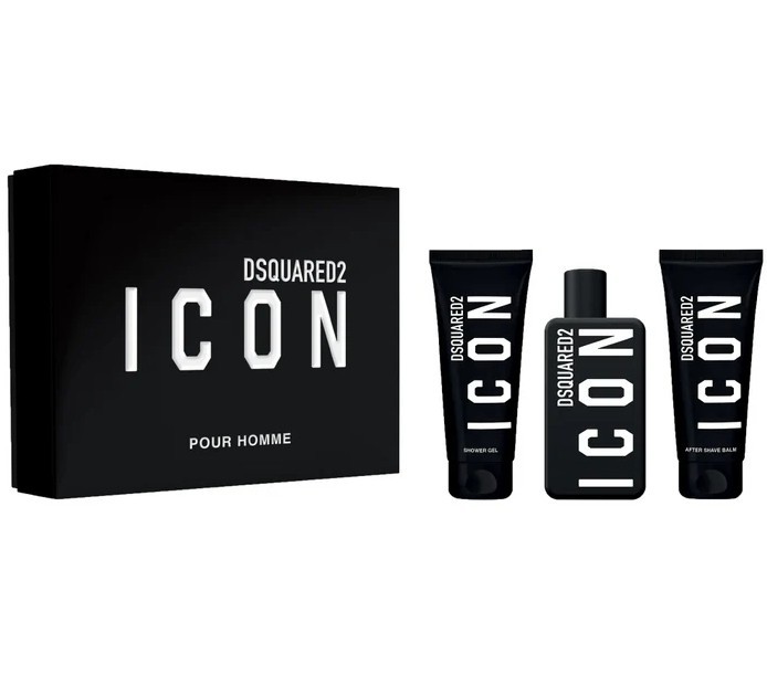 Dsquared2 - Icon Pour Homme Eau de Parfum 100ml Set - Bergamot, Ginger, Sage, Cedarwood - Image 3