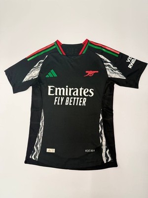 Adidas Arsenal 23/24 Away Authentic HEAT.RDY Jersey Black Emirates Men s L