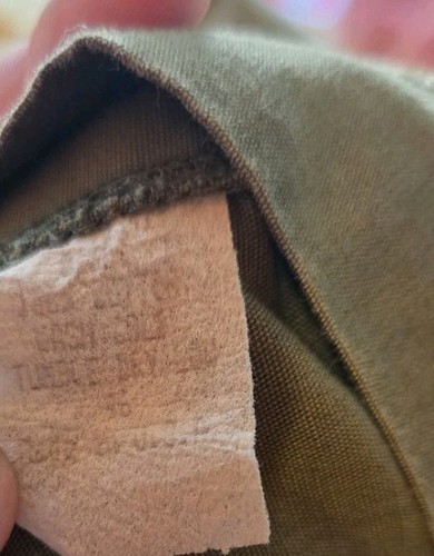 Vintage 70s LL Bean Hunting Fishing Double Knee 46 Waist MADE IN USA Green Pants - Picture 8 of 14