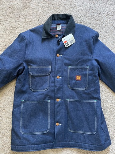Vintage Wrangler Big Ben Blanket Lined Denim Chore Jacket 40 Regular Workwear