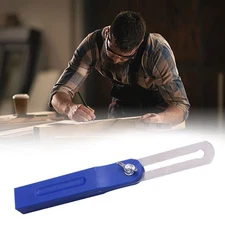 8" Sliding Bevel Carpenters Adjustable Gauge Angle Finder Wood Marking Tool DY