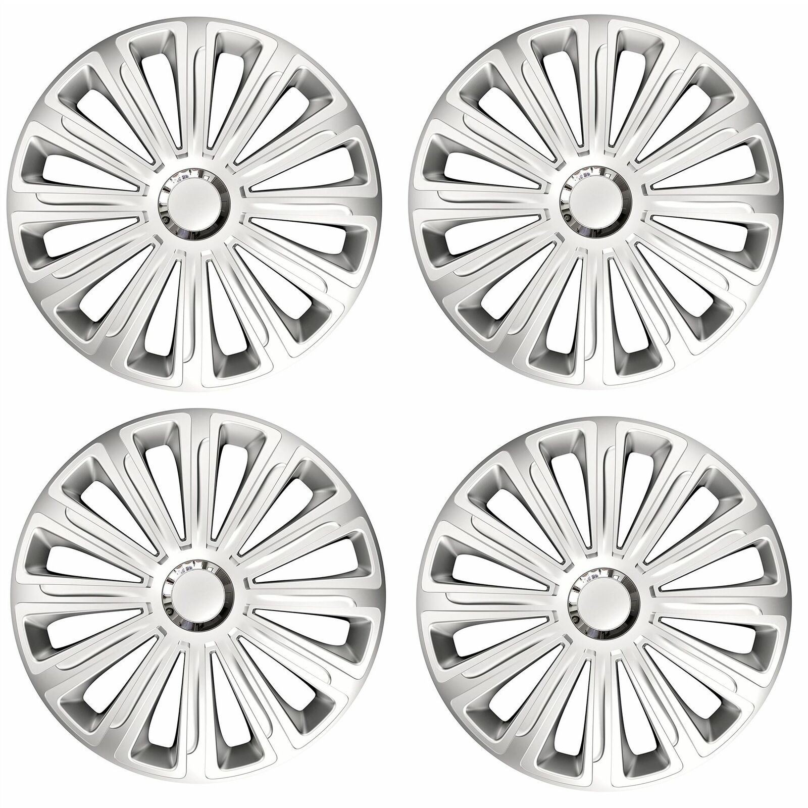 4x Wheel Trim Hub Cap 15"" Cover fit Vauxhall ASTRA CORSA AGILA MERIVA