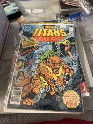 New Teen Titans #5 1981 DC Newsstand First Appearance: Trigon Terrible Comic VF