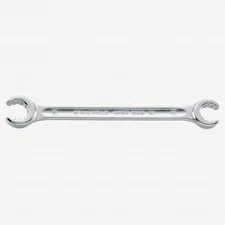 Stahlwille 24a Double Ended Open Ring Flare Nut Spanner, Angled, 1/2" x 9/16"
