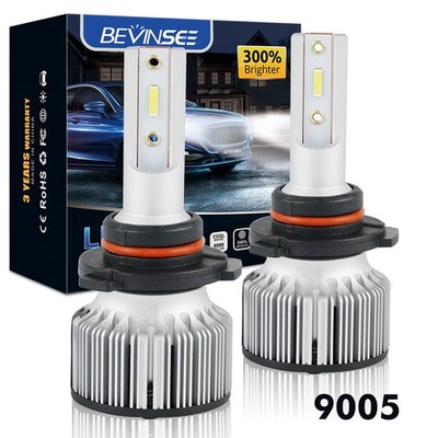 2x 9005 LED Headlight Bulbs 6000K Bright For Honda Insight 2010-2014 Xenon White