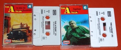 MC KASSETTE - The A-Team 4 + 6 Es lebe die Revolution + Fegefeuer EUROPA